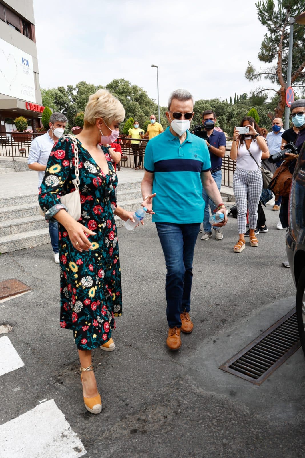 ana maría aldón muy pendiente ortega cano en el hospital