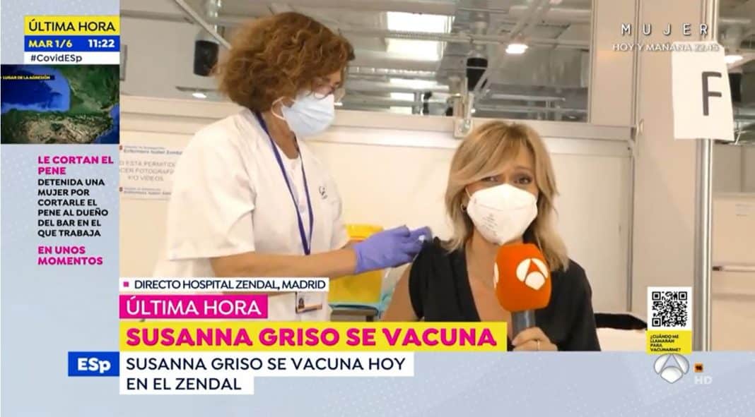 susana griso vacuna