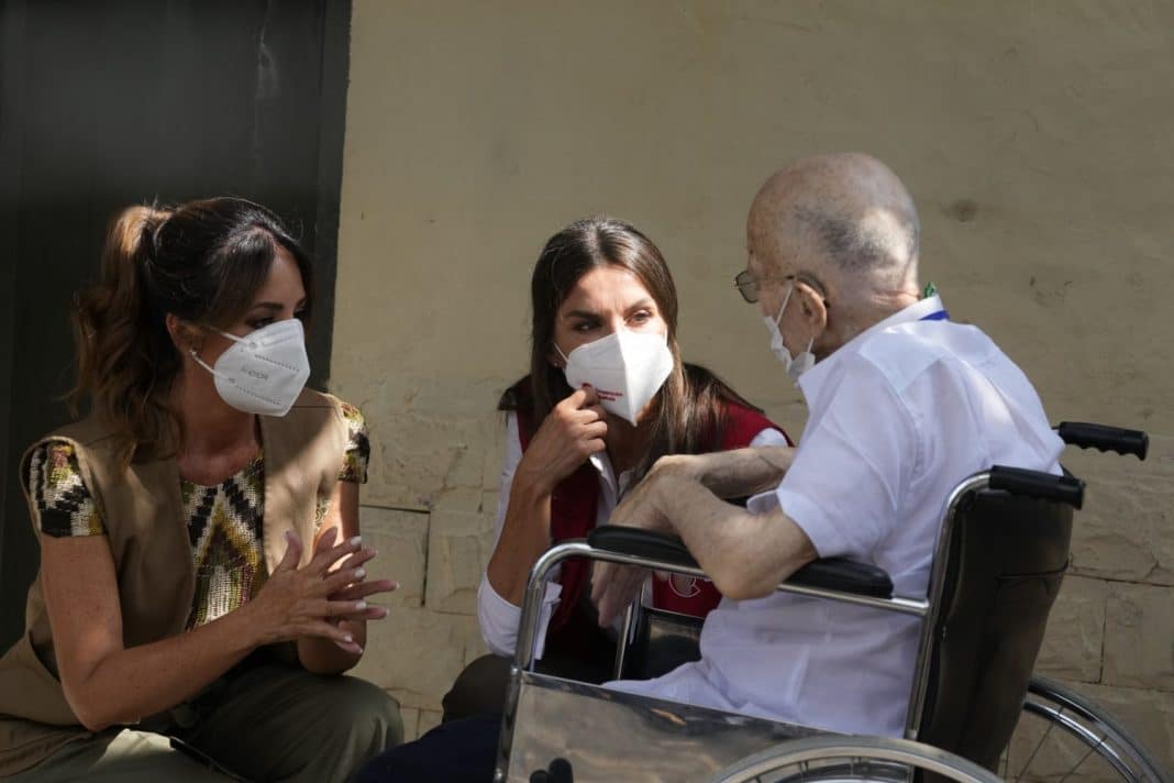 Reina Letizia en el viaje de Cooperacion Paraguay