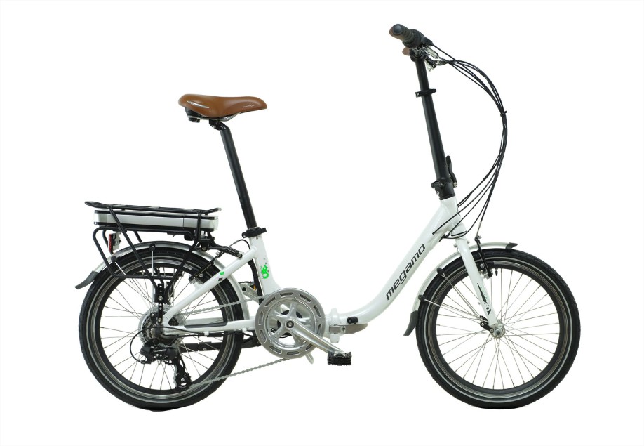 bicicleta electrica plegable megamo