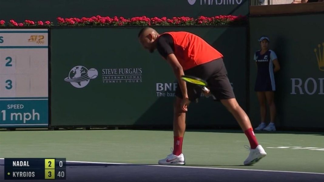 Nick Kyrgios Rafa Nadal