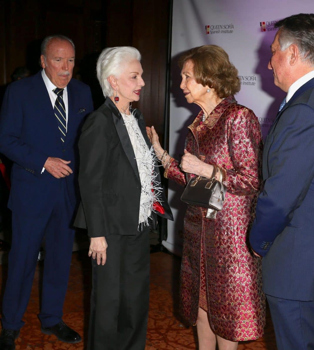 Reina Sofía y Carolina Herrera