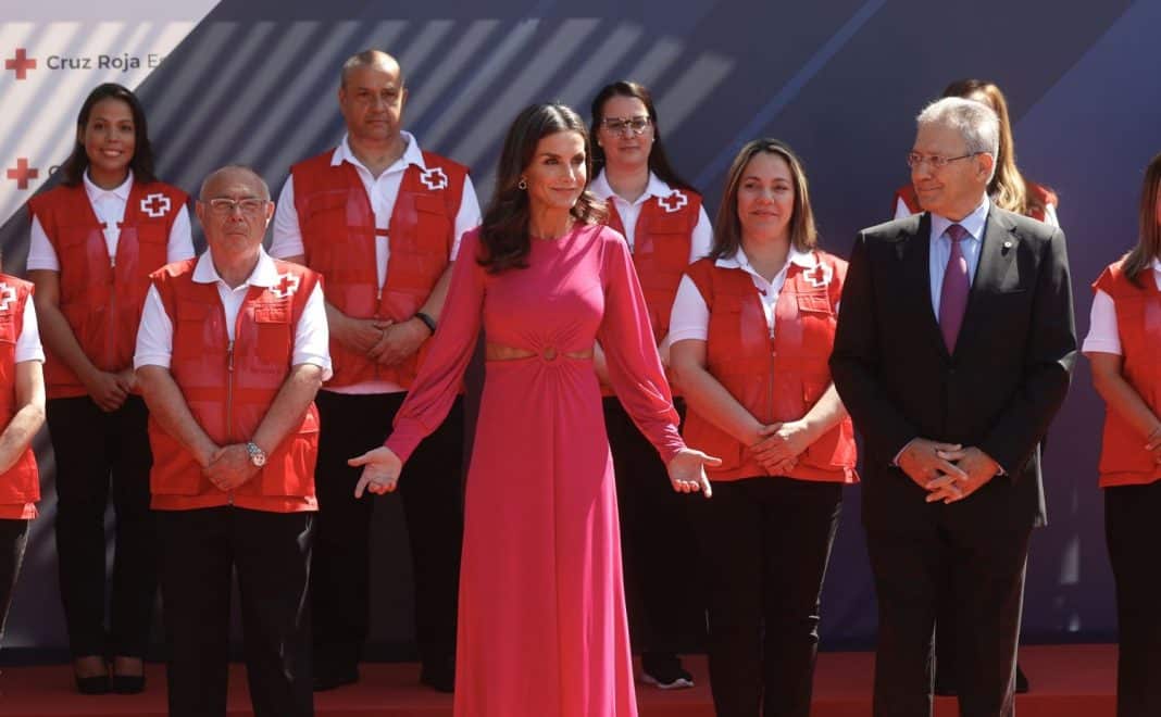 Letizia vestido Fucsia cut-out