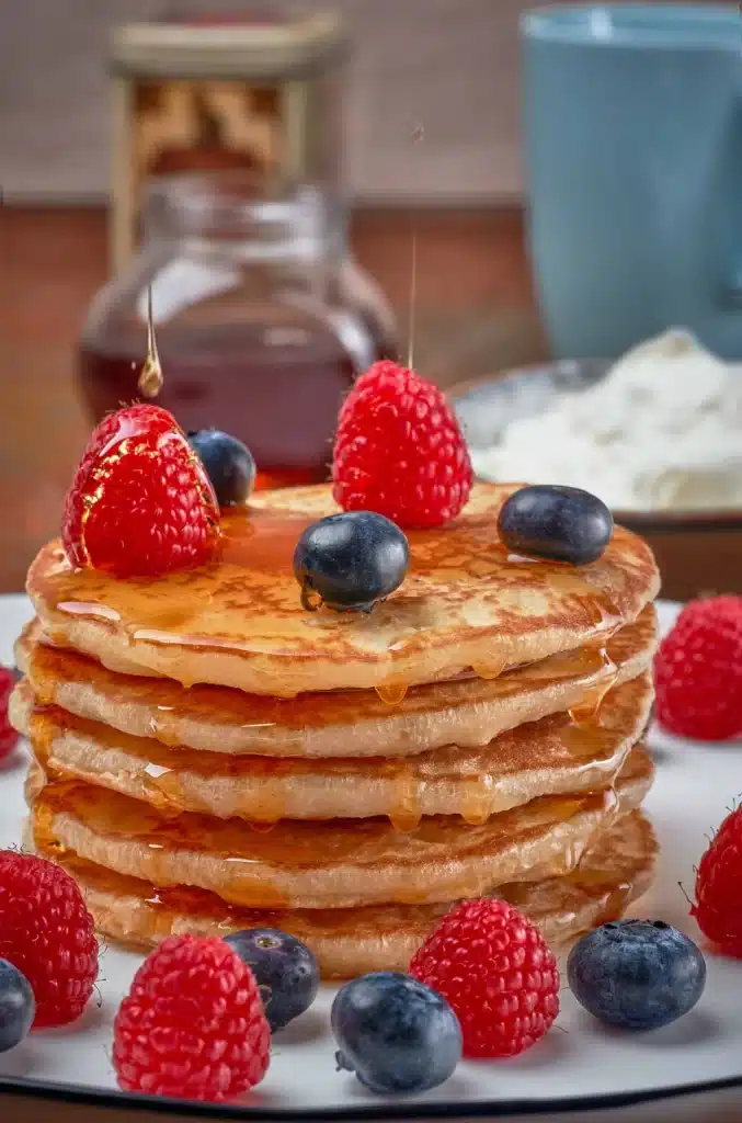 Receta de tortitas con sirope: una merienda irresistible