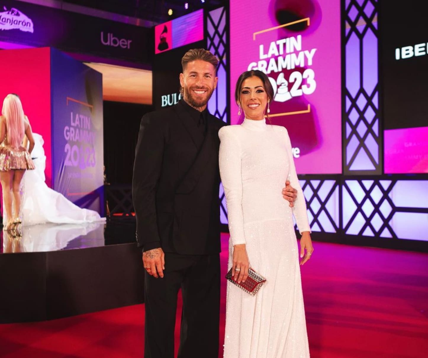 La misteriosa pareja de Sergio Ramos en los Latin Grammy