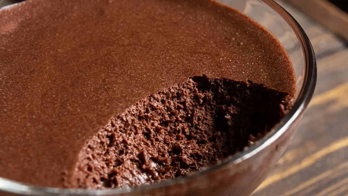 Receta de mousse de chocolate, un placer para el paladar