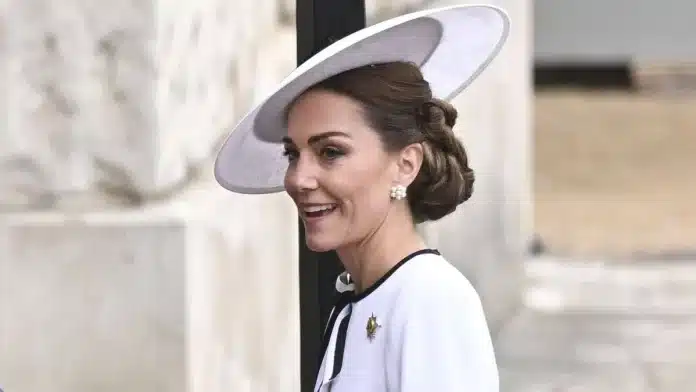 La Princesa de Gales reaparece en el desfile militar Trooping the Colour