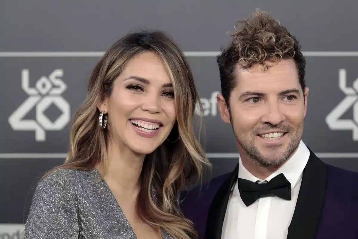 David Bisbal se pone moñas para felicitar a su mujer Rosanna Zanetti