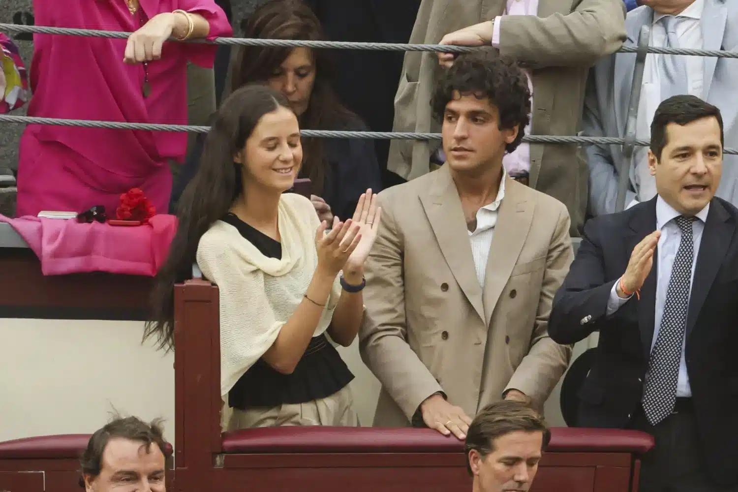 Victoria Federica con Tomás Páramo.