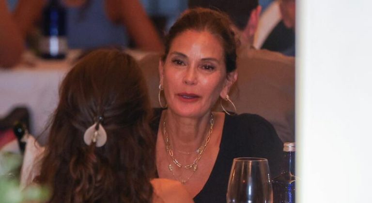 Teri Hatcher se encuentra con la Familia Real Española en Mallorca