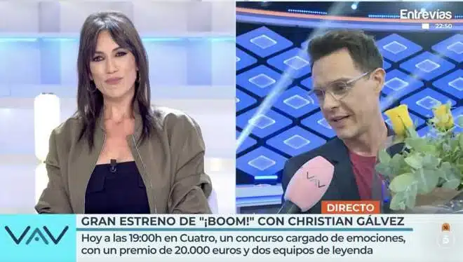 Patricia Pardo se sincera sobre lo que está ocurriendo con Christian Gálvez en Telecinco